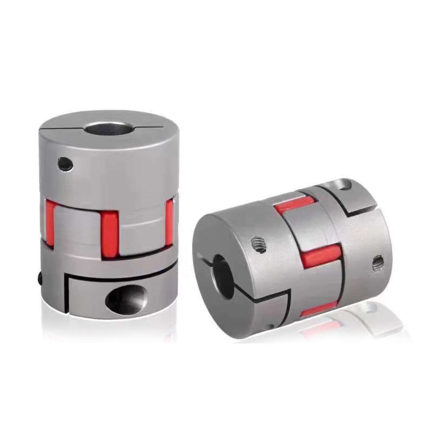 Clamp-type plum couplings